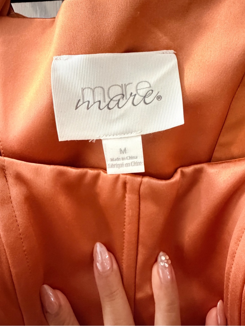 Anthropologie Corset Satin Dress - Picture 7 of 9